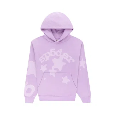 Pre-owned Sp5der Beluga V2 Hoodie 'acai' | Pink | Men's Size M