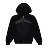 Sp5der Og Web V2 Rhinestone Kapuzenjacke