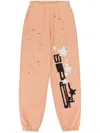 Sp5der Bllini Sweatpants In Orange