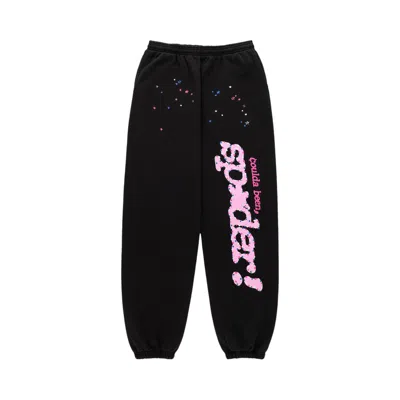 Pre-owned Sp5der Cb Punk V2 Sweatpant 'owl' | Black | Men's Size M