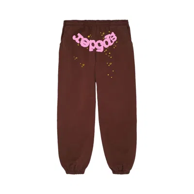 Pre-owned Sp5der Classic Sweatpant 'brown'