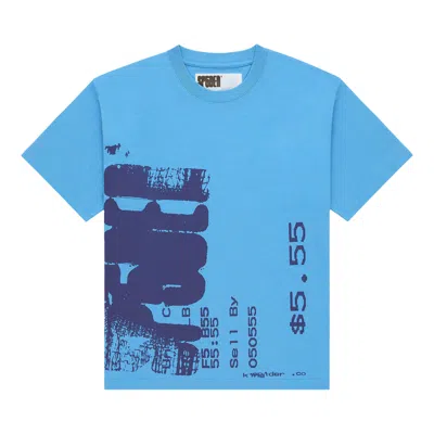 Pre-owned Sp5der Commerce Tee 'dusty Blue' | Men's Size Xl