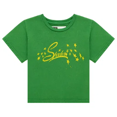 Pre-owned Sp5der Cuntry Spray Tee 'kelly Green' | Men's Size M