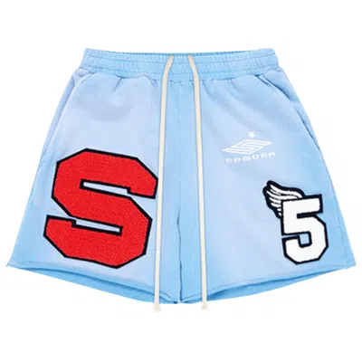 Pre-owned Sp5der Cut Sweatshort 'vintage Blue' | Men's Size M