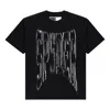 Sp5der Diffused Collegiate T-shirt 'black'