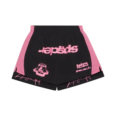 Pre-owned Sp5der Double Layer Short 'black' | Men's Size L
