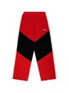 Sp5der Drawstring Track Pants In Red