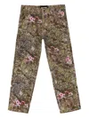 Sp5der Camo Real Tree Work Straight-fit Jeans In Multi