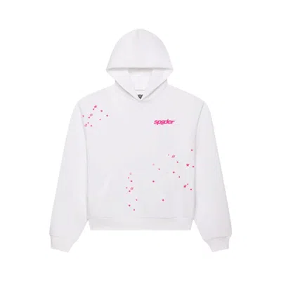 Pre-owned Sp5der Fractured Logo Hoodie 'white' | Men's Size S