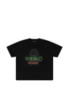 Sp5der Graphic-print T-shirt In Black