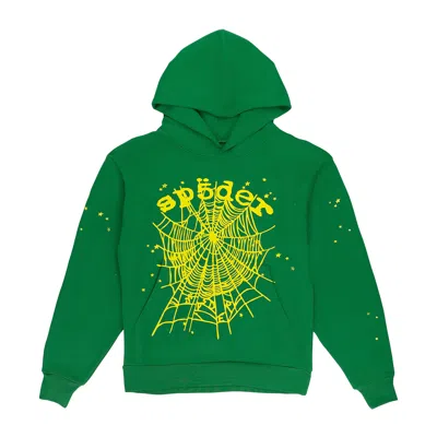 SP5DER GREEN STAR OG WEB V2 HOODIE