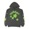 Sp5der Star-print Hooded Sweatshirt