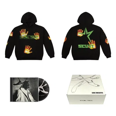 Pre-owned Sp5der Heat Hoodie Box Set 'black' | Men's Size M