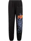 Sp5der Heavy Web Track Pants In Black