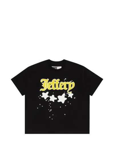 Sp5der Heavyweight Short-sleeve T-shirt In Black