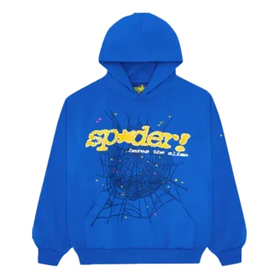 Sp5der Hoodie 'tc Blue'