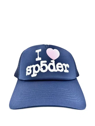 Sp5der I Heart  Cap In Blue