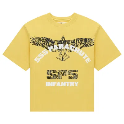 Pre-owned Sp5der Infantry Tee 'yellow' | Men's Size Xl