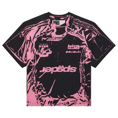 Pre-owned Sp5der Jersey Overprint Tee 'black' | Men's Size M