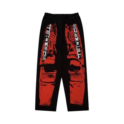 Pre-owned Sp5der Jp5 Moto Sweatpant 'black' | Men's Size Xs