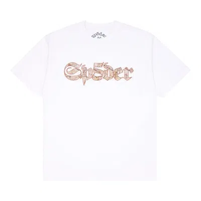 Pre-owned Sp5der Juan V2 Tee 'white'