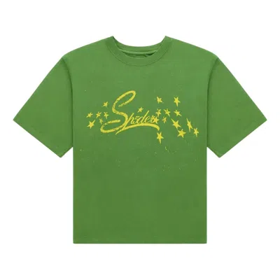 Sp5der Kelly Green Cuntry Spray T-shirt 'kelly Green'