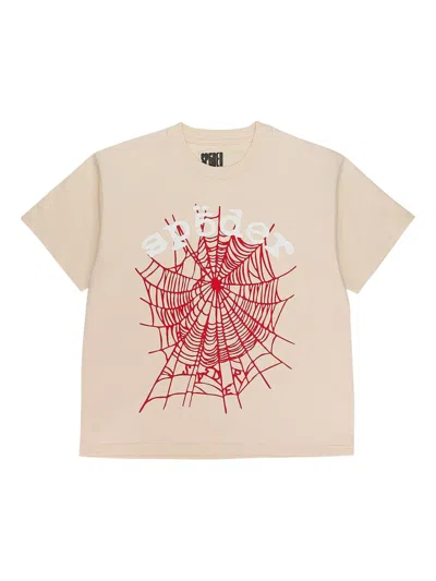 Sp5der Legacy Logo T-shirt In Pink
