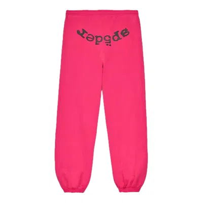 SP5DER SP5DER LEGACY SWEATPANT 'PINK BLACK'