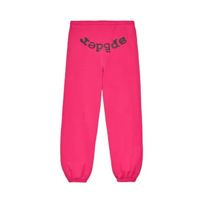 Pre-owned Sp5der Legacy Sweatpant 'pink/black'