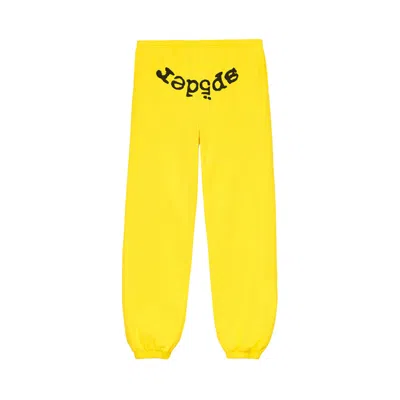Pre-owned Sp5der Legacy Sweatpant 'yellow'