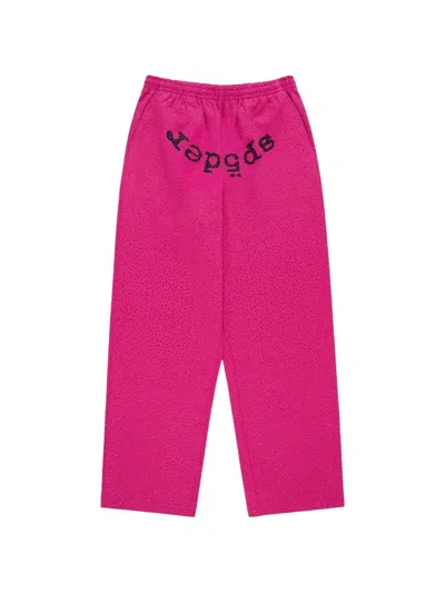 Sp5der Legacy Vvs Track Pants In Pink