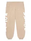 Sp5der Logo-print Sweatpants In Brown