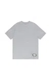 Sp5der Logo-patch T-shirt In Gray