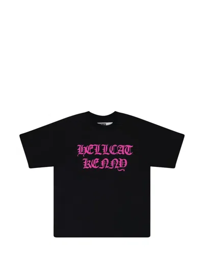Sp5der Logo-print T-shirt In Black