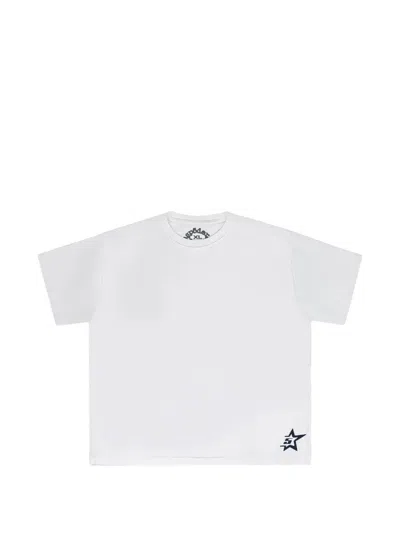Sp5der Logo-print T-shirt In White
