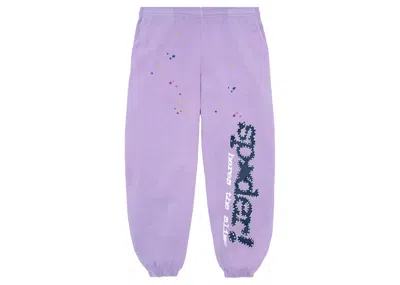 Pre-owned Sp5der Men's  Acai Sweatpant In Purple
