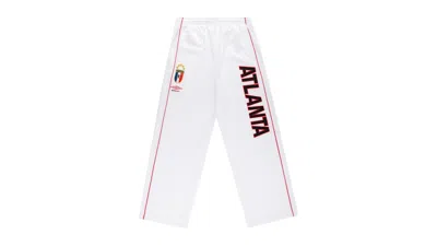 Pre-owned Sp5der Men's  Atlanta Track Pant In White