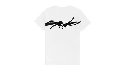 Pre-owned Sp5der Men's  Baby Tee Shirt In White