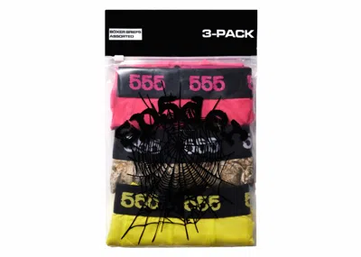 Pre-owned Sp5der Men's  Boxer Briefs (set Of 3)