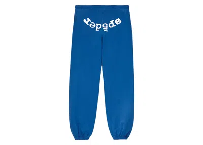 Pre-owned Sp5der Men's  Legacy Sweatpant In Blue