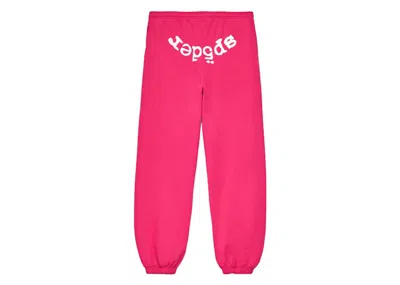 Pre-owned Sp5der Men's  Legacy Sweatpant In Pink