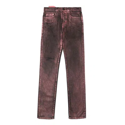 Pre-owned Sp5der Men's  Metallic Wash Jeans