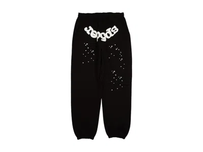 Pre-owned Sp5der Men's  Og Web Sweatpant In Black