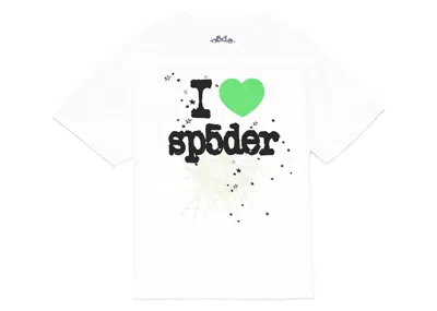 Pre-owned Sp5der Men's  Souvenir Tee Shirt In Green