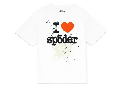 Pre-owned Sp5der Men's  Souvenir Tee Shirt In Orange