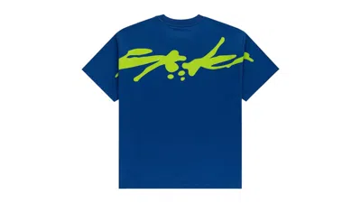 Pre-owned Sp5der Men's  Tm Tee Shirt In Blue