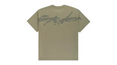 Pre-owned Sp5der Men's  Tm Tee Shirt In Sage