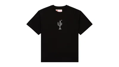 Pre-owned Sp5der Men's  Vaa Tm Tee Shirt In Black