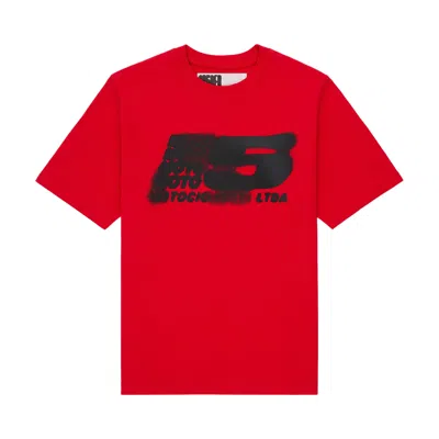 Pre-owned Sp5der Moto 5 Tee 'red' | Men's Size M