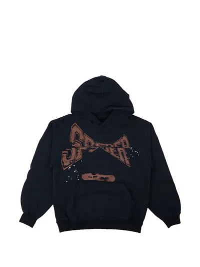 Sp5der Motocross Hoodie In Black
